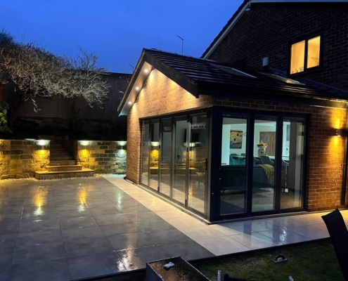 home extension completed in Huddersfield